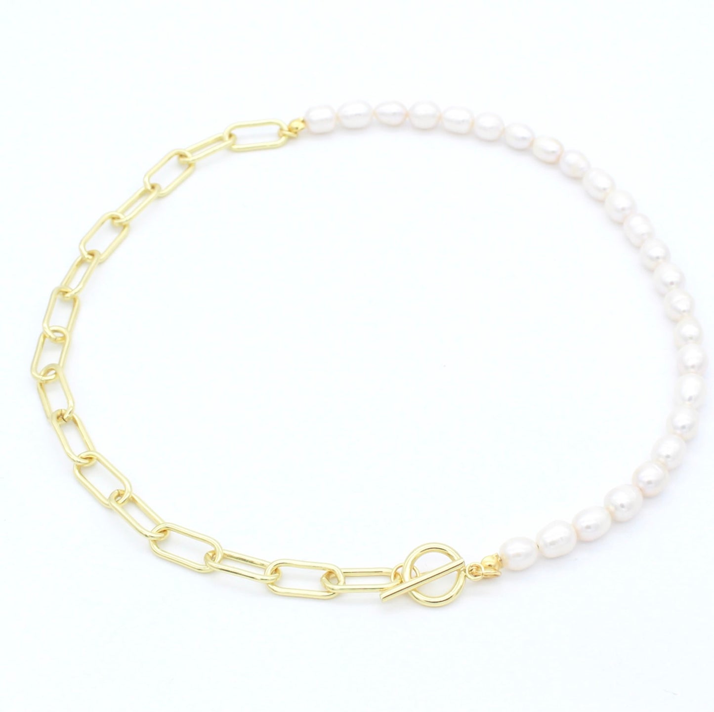 Collar half&half cadena