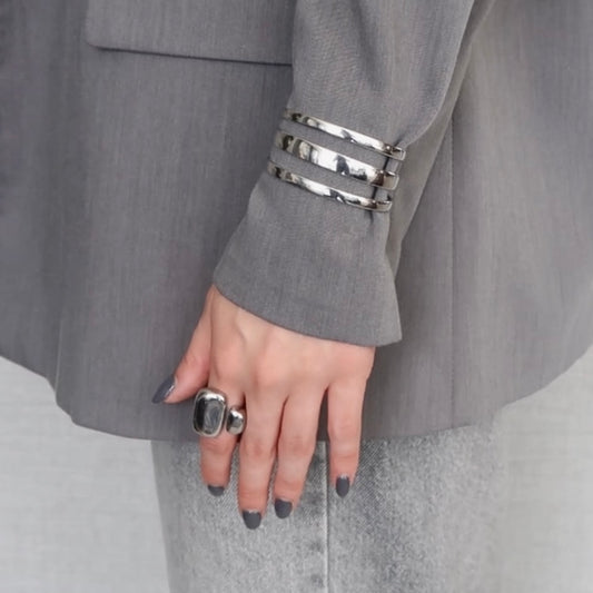 Pulsera Estefi silver