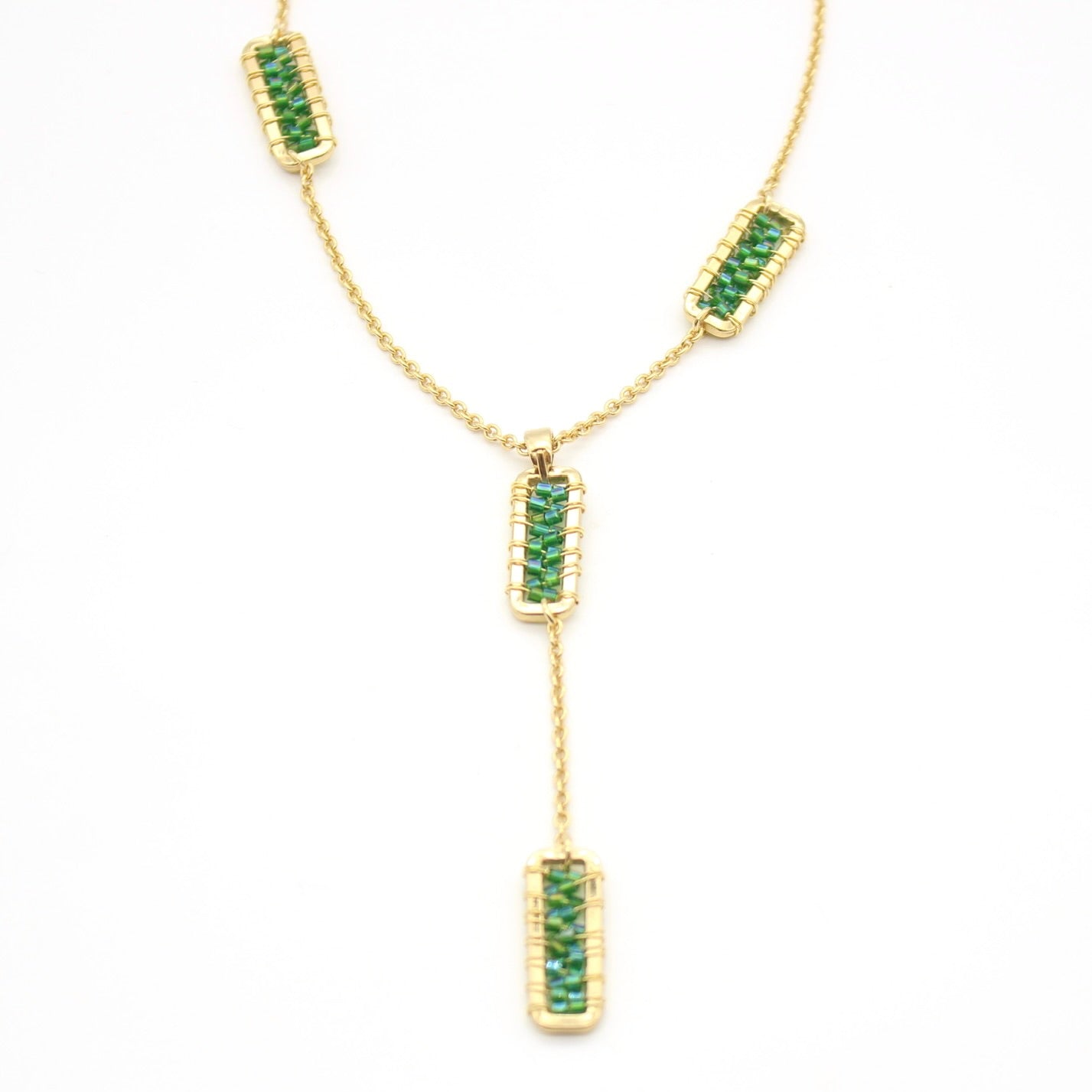 Collar Miami verde