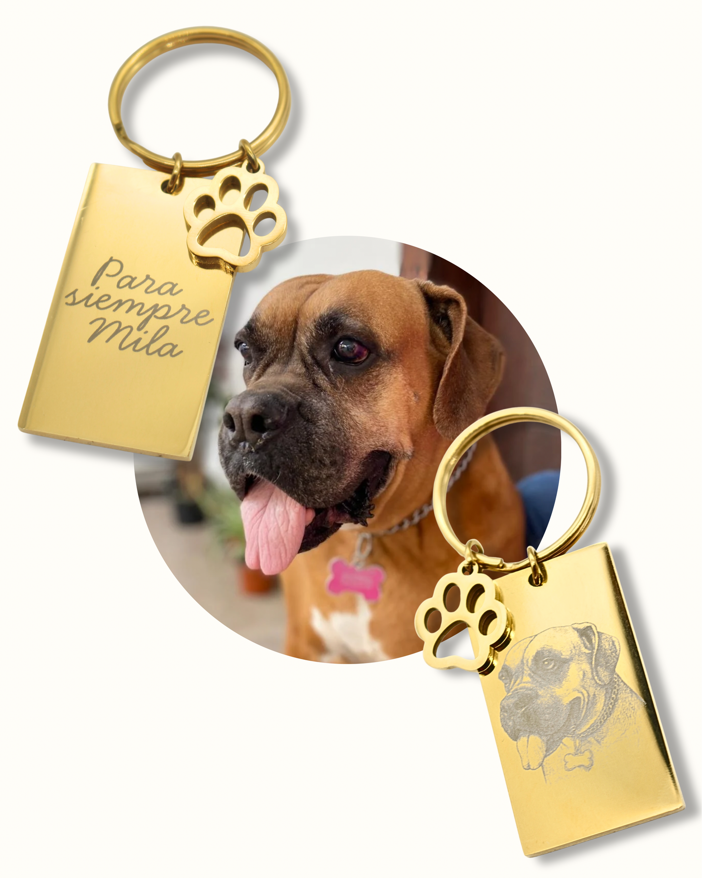 Paw Keychain