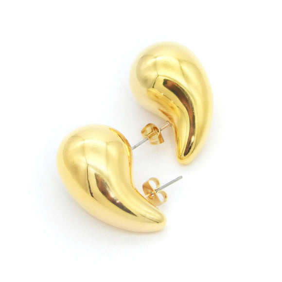 Aretes gold drop