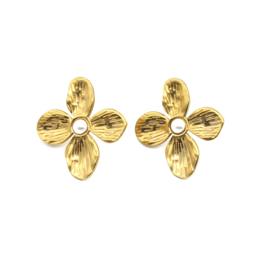 Aretes Lily con Perla