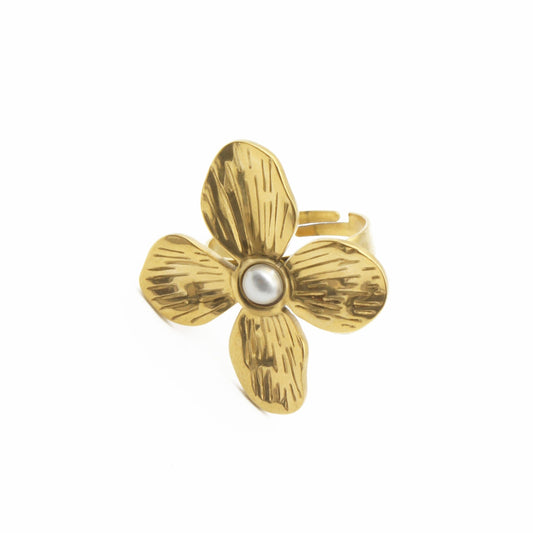 Anillo Lily con perla