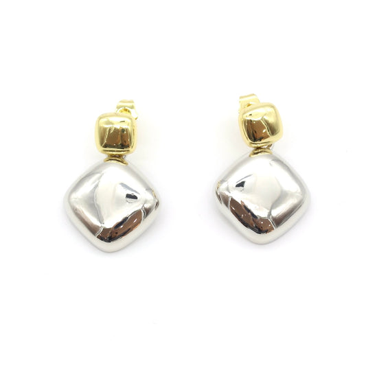 Aretes rombo duo
