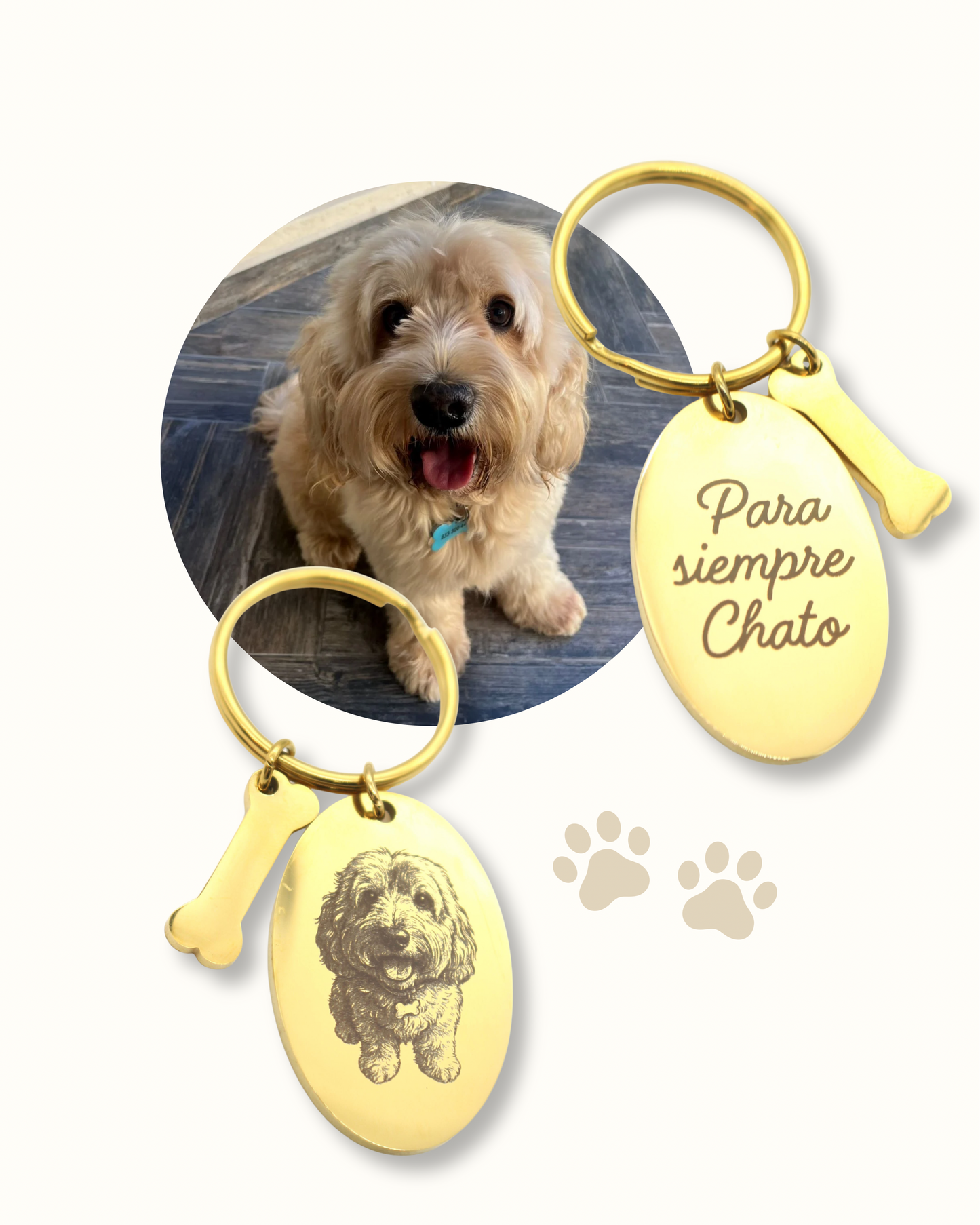 Paw Keychain