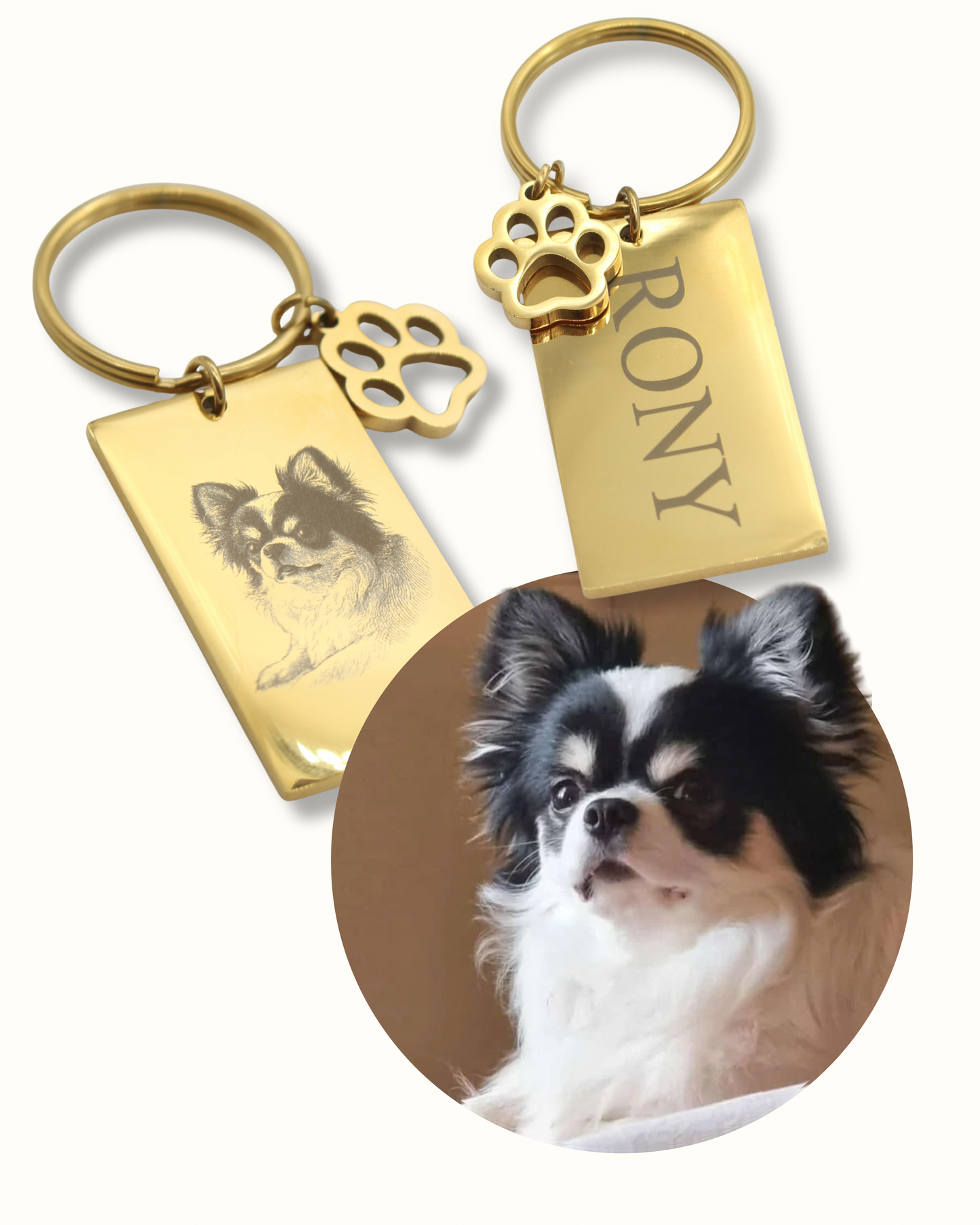 Paw Keychain