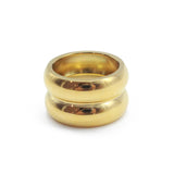 Anillo gold double