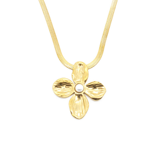 Collar Lily con perla